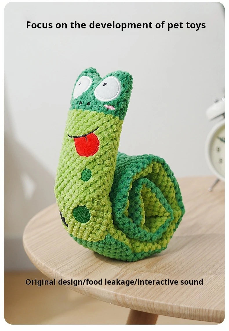 Brinquedo Interativo de Pelúcia para Cães – Puzzle Divertido com Som e Recompensa