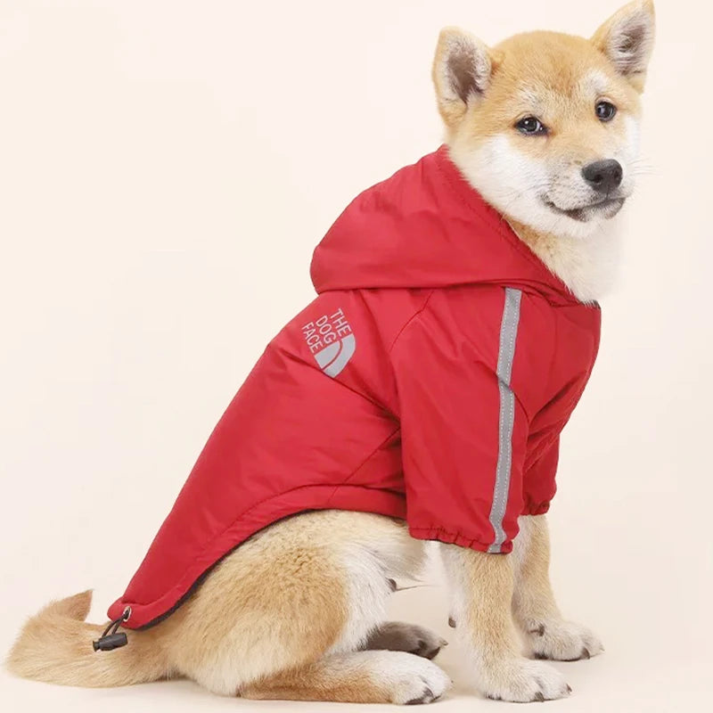 Casaco Impermeável para Cães e Gatos — Quentinho, Impermeável e Refletor, Ideal para Outono e Inverno!