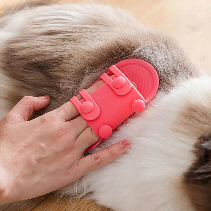 Escova de Massagem e Remoção de Pelos para Gatos - Escova de Parede