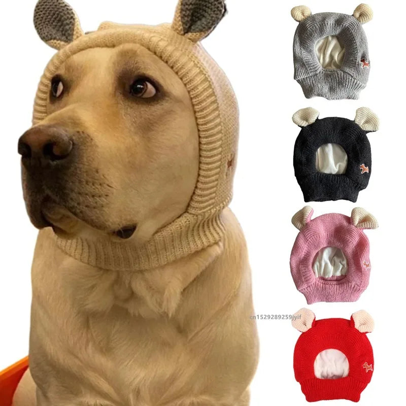 Chapéu de Inverno para Cães com Protetores de Orelhas
