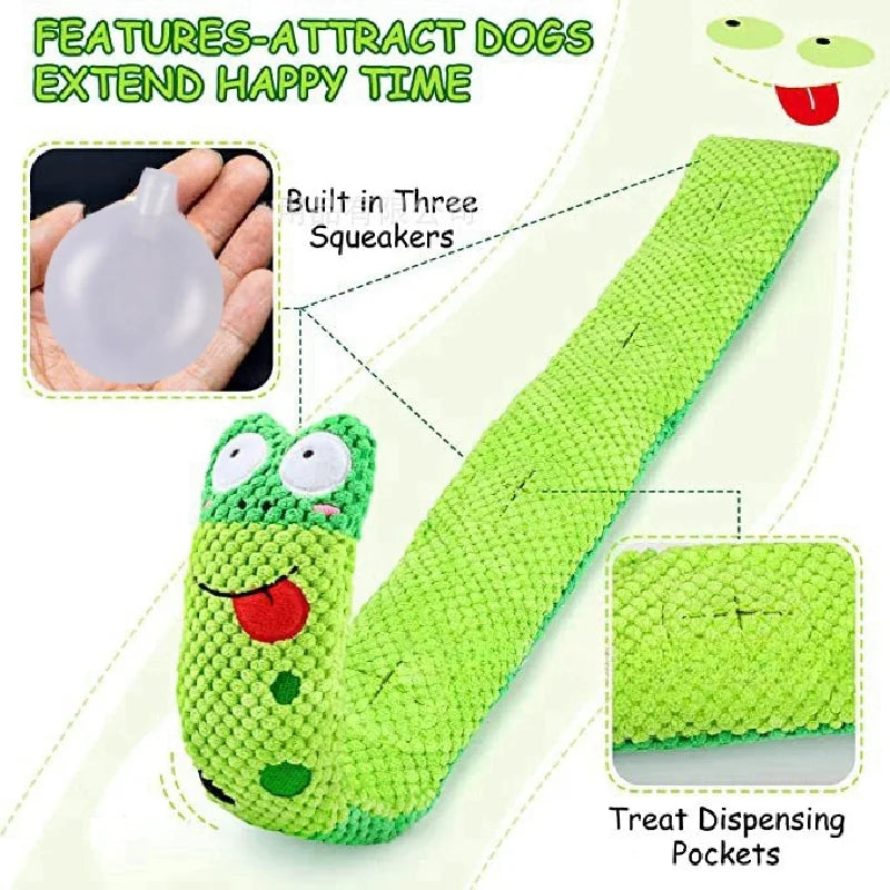 Brinquedo Interativo de Pelúcia para Cães – Puzzle Divertido com Som e Recompensa