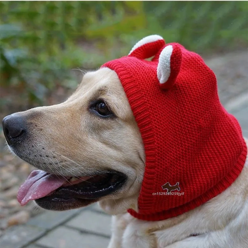 Chapéu de Inverno para Cães com Protetores de Orelhas