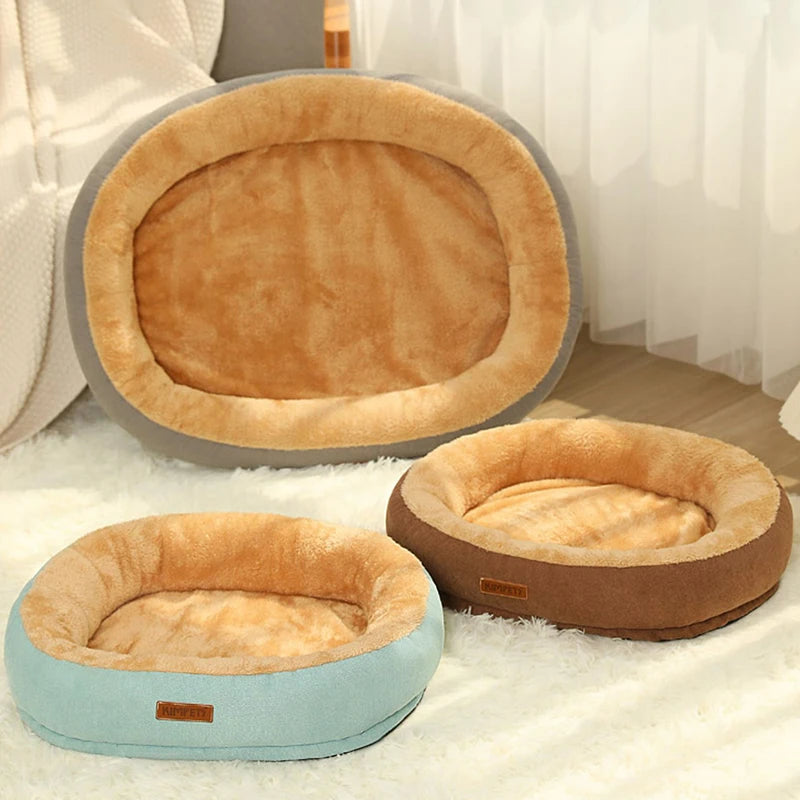 Cama Acolhedora de Inverno – Conforto e Calor para o Seu Pet