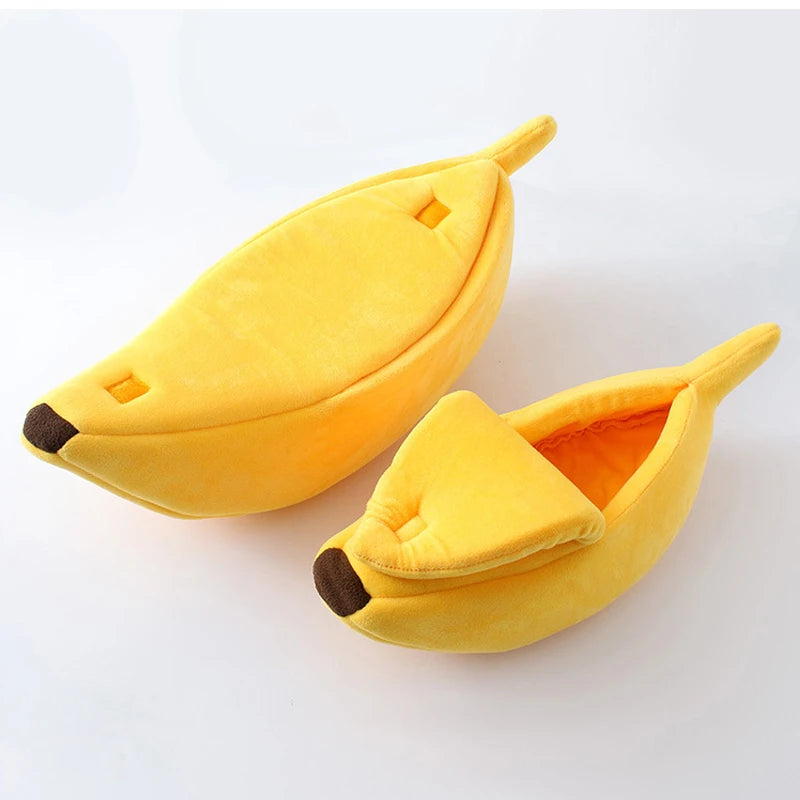 Cama para Pet em Forma de Banana – Conforto e Diversão para o Seu Pet