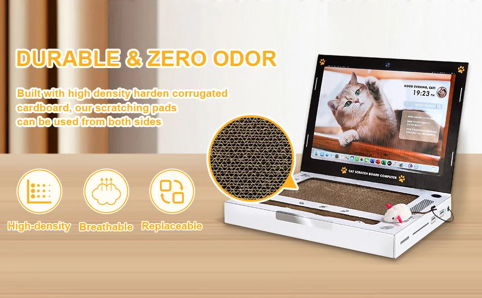 Arranhador Laptop Perfeito Para Seu Gato – Porque Ele Merece ter o seu Próprio PC