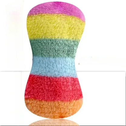 Brinquedo de Pelúcia para Cães - Forma de Animais, Resistente à Mordida e com Apito para Treino e Diversão