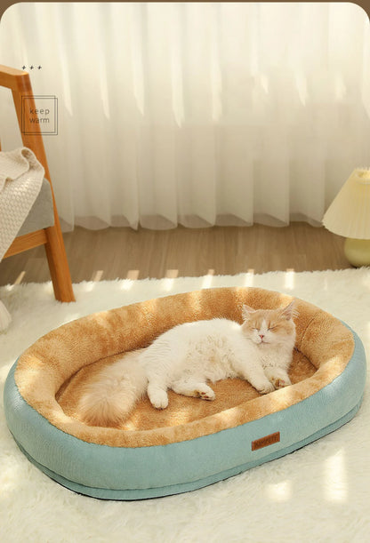 Cama Acolhedora de Inverno – Conforto e Calor para o Seu Pet