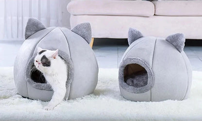 Tenda Cama para Gatos e Cães Pequenos – Conforto e Estilo para o Descanso do Seu Pet