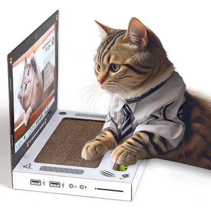 Arranhador Laptop Perfeito Para Seu Gato – Porque Ele Merece ter o seu Próprio PC