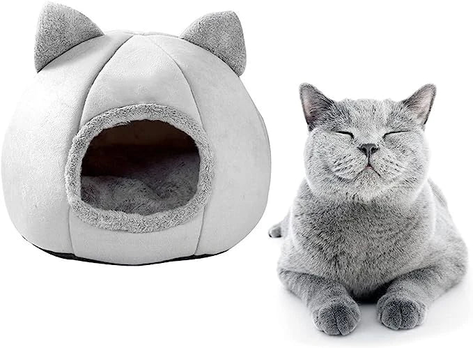 Tenda Cama para Gatos e Cães Pequenos – Conforto e Estilo para o Descanso do Seu Pet