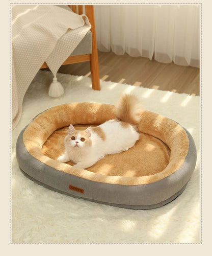 Cama Acolhedora de Inverno – Conforto e Calor para o Seu Pet