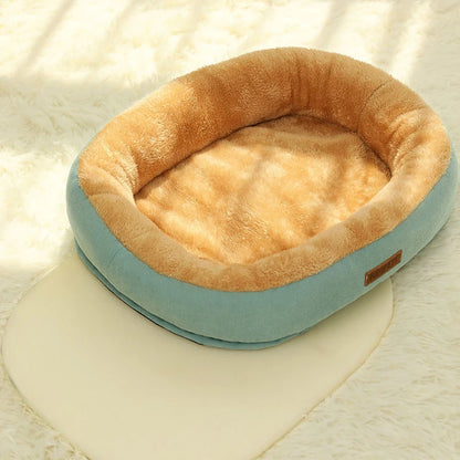 Cama Acolhedora de Inverno – Conforto e Calor para o Seu Pet