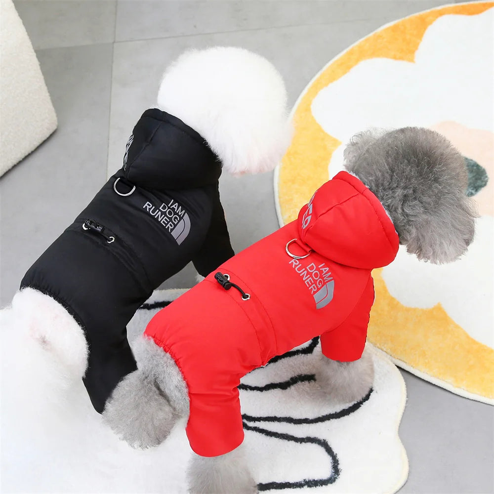 Fato de Inverno Impermeável e Quente para Cães - Roupa Ideal para Chihuahua, Yorkshire e Shih Tzu