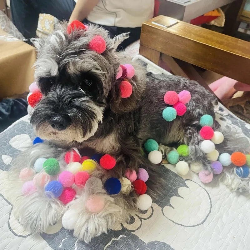 Brinquedo Interativo Antiestresse para Gatos - Pistola com Bolinhas de Pelúcia