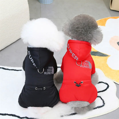 Fato de Inverno Impermeável e Quente para Cães - Roupa Ideal para Chihuahua, Yorkshire e Shih Tzu