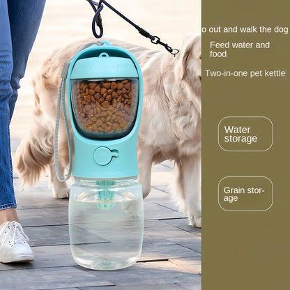 Garrafa Portátil para Cães e Gatos - Ideal para Passeios e Viagens