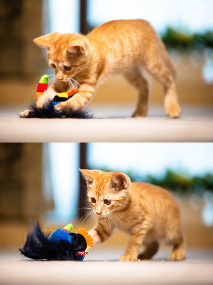 Brinquedo interativo - Sons Reais e Diversão Garantida para o Seu Gato