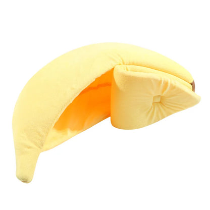 Cama para Pet em Forma de Banana – Conforto e Diversão para o Seu Pet